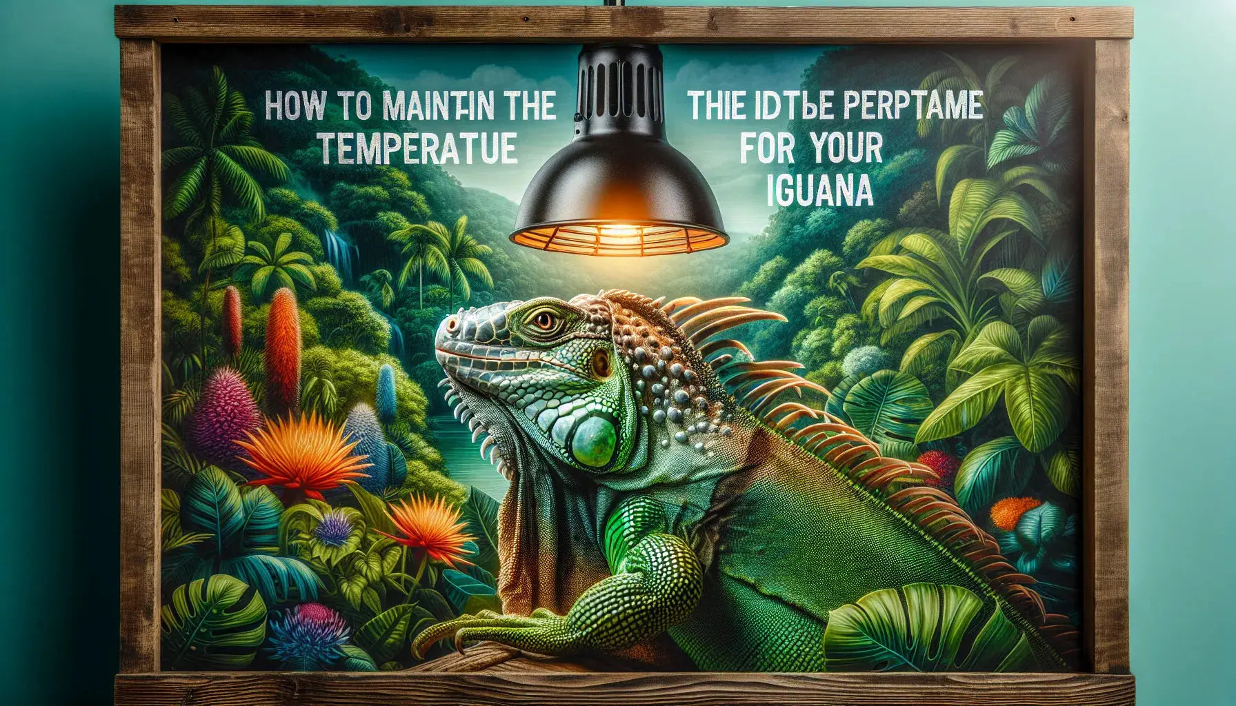 How to Maintain the Ideal Temperature for Your Iguana