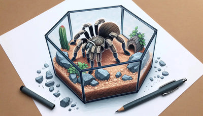 Acrylic Hexagon Tarantula Enclosure