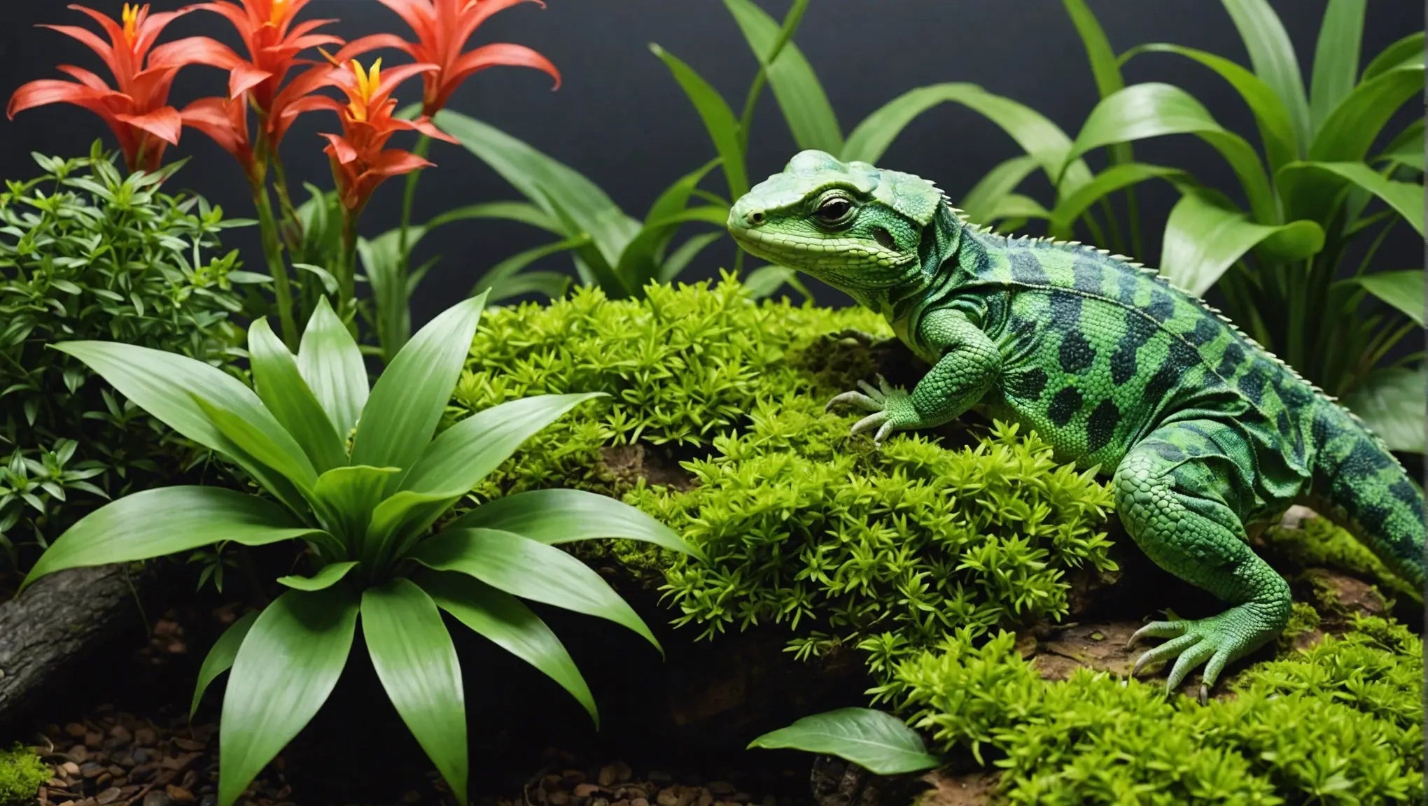 Enhance Your Reptile's Habitat with Stunning Plants and Ornaments
