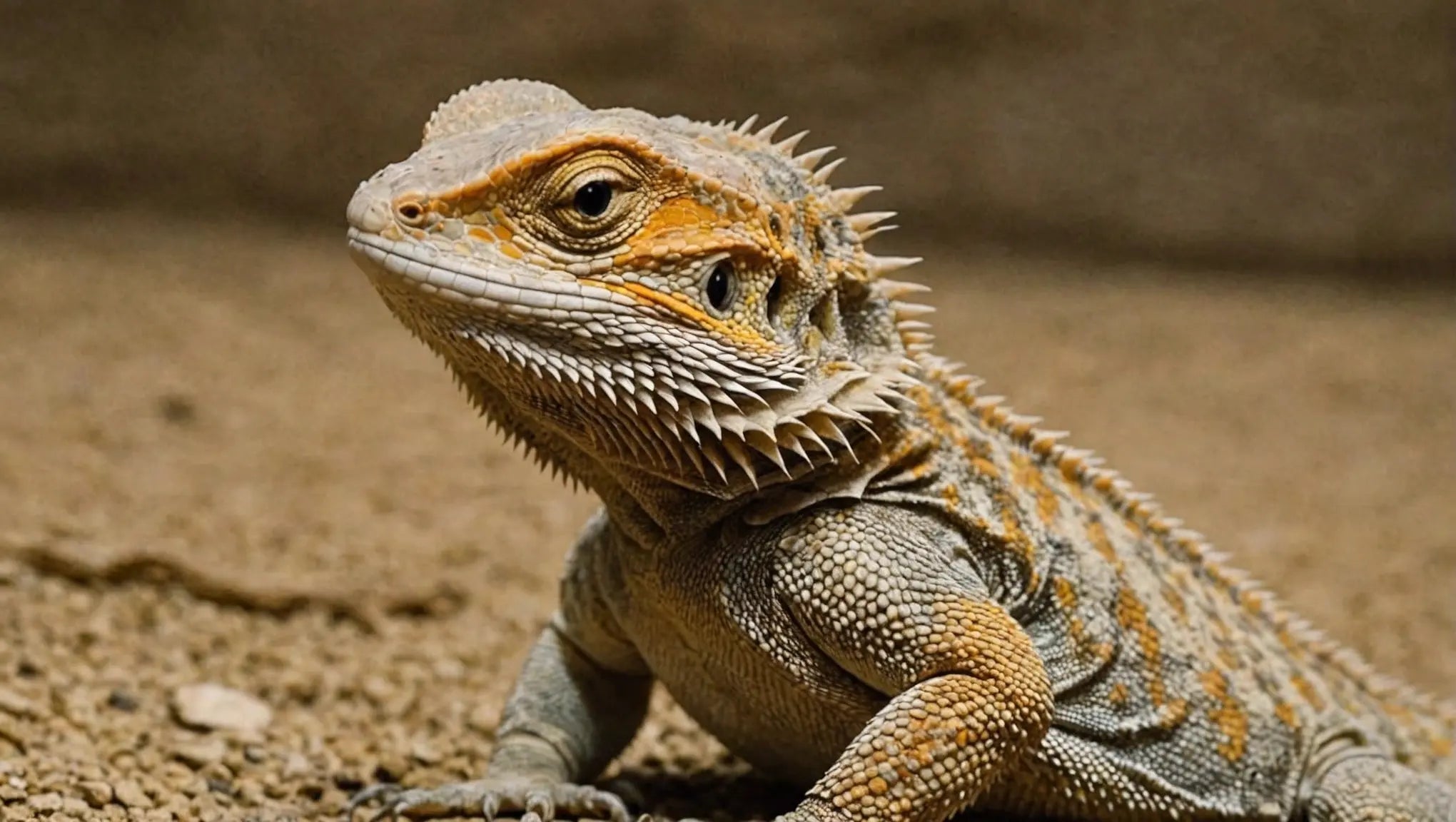 Light Colored Bearded Dragon