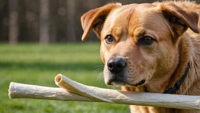 The Health Benefits of Rawhide for Dogs