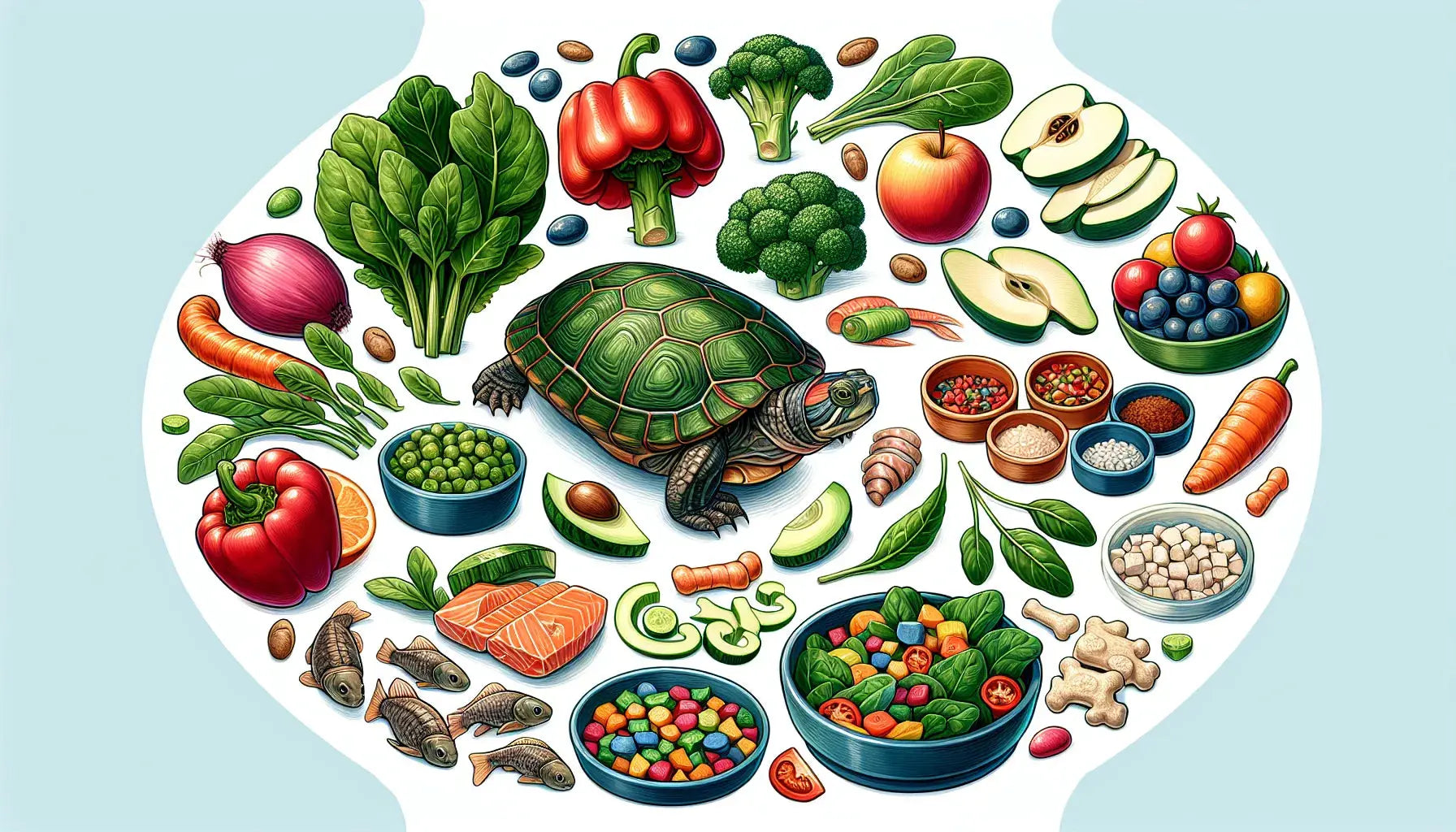 10 Nutritious Foods for Your Pet Turtle's Diet