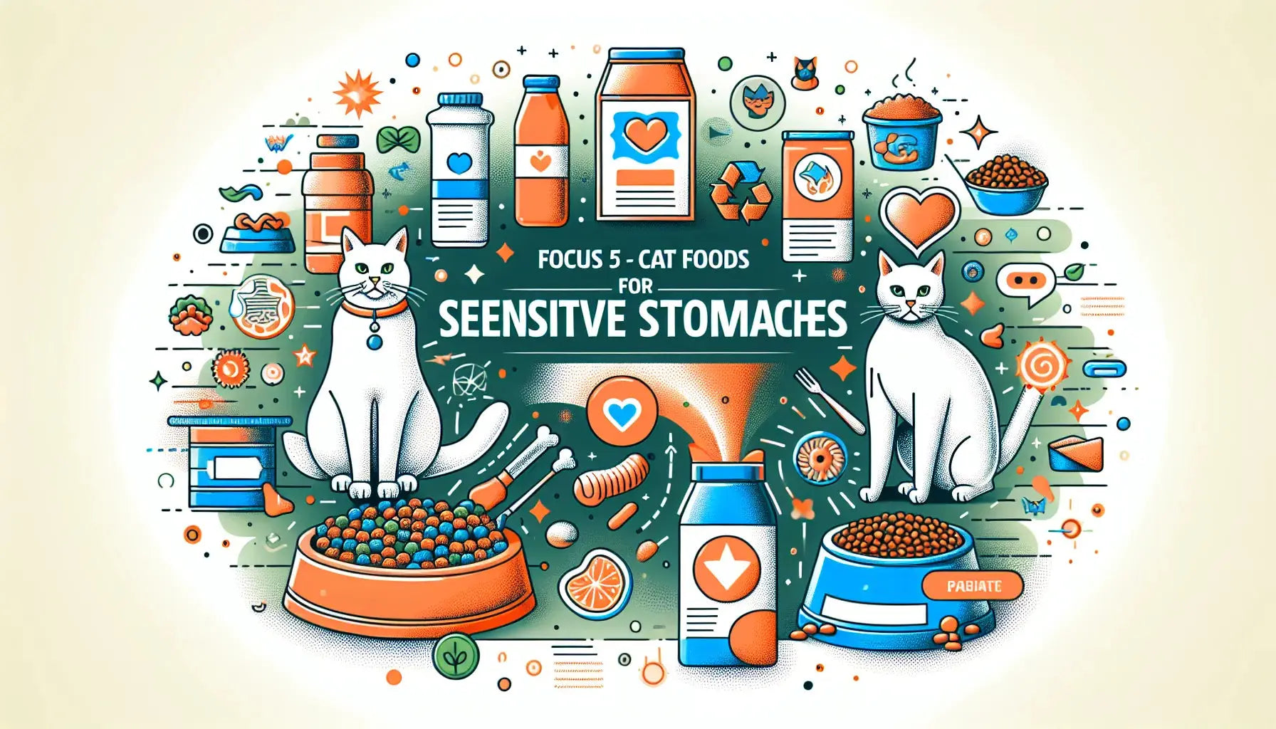 Top 5 Cat Foods for Sensitive Stomachs