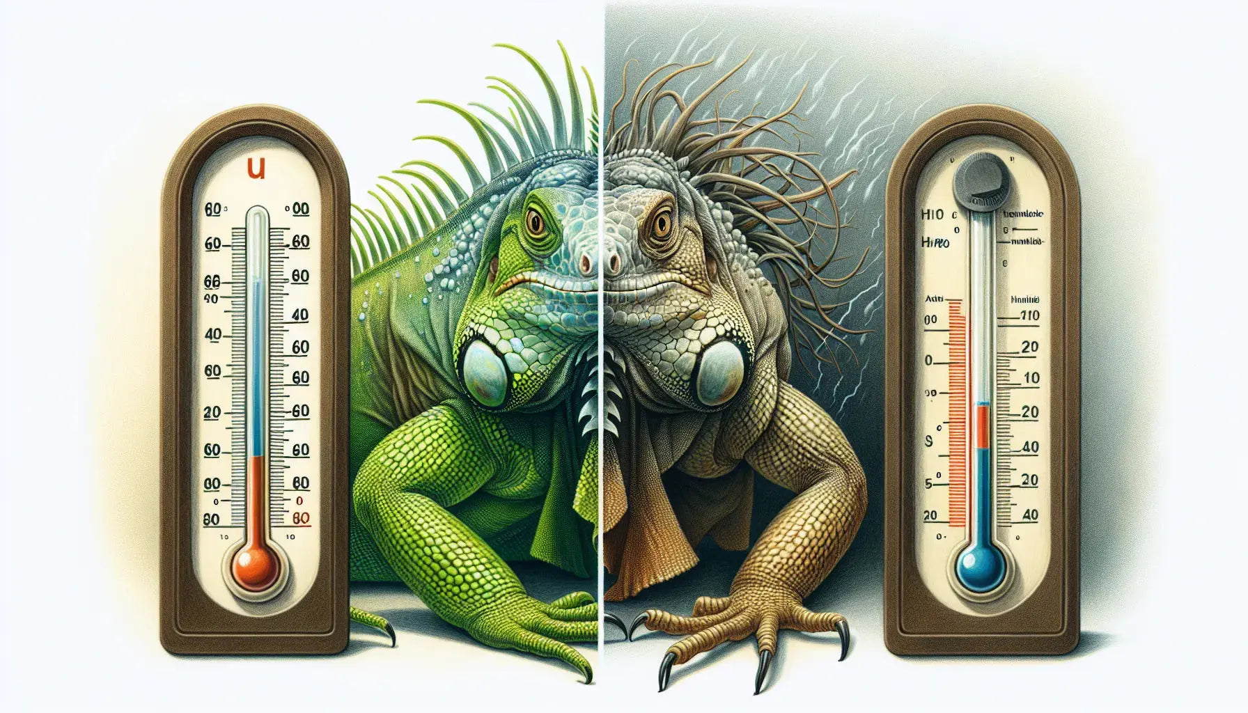 The Role of Temperature and Humidity in Iguana Health