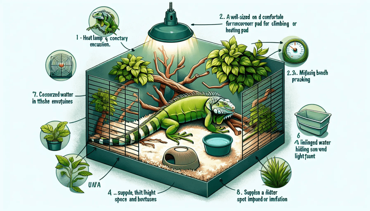 Top 7 Accessories for Your Green Iguana's Habitat - Talis Us