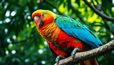 Understanding Sunlight Requirements for Parrots - Talis Us