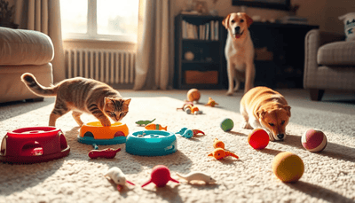 Unleash Your Furry Friend's Playtime: Choosing Safe Self-Play Toys for Cats That Won't Endanger Dogs - Talis Us