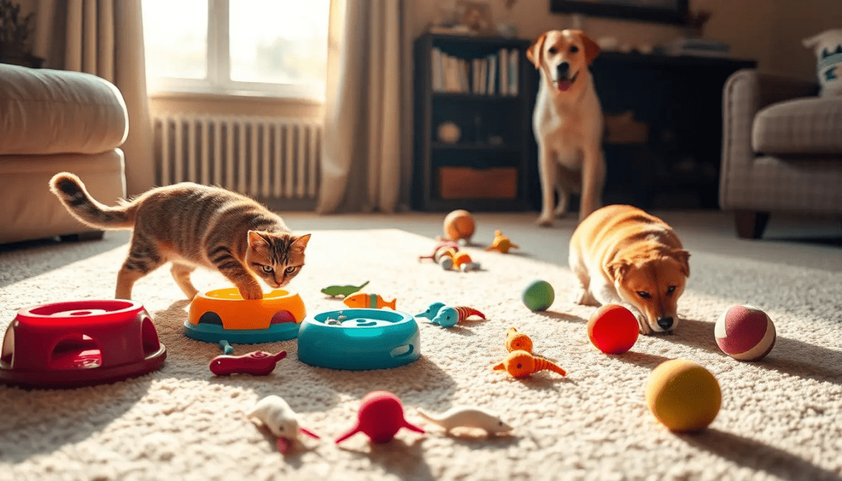 Unleash Your Furry Friend's Playtime: Choosing Safe Self-Play Toys for Cats That Won't Endanger Dogs - Talis Us