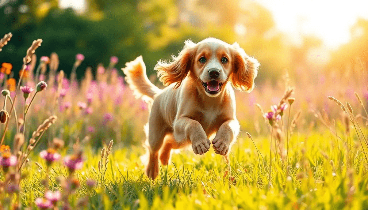 Unleashing the Joy: A Cocker Spaniel's Tail-Wagging Adventure - Talis Us