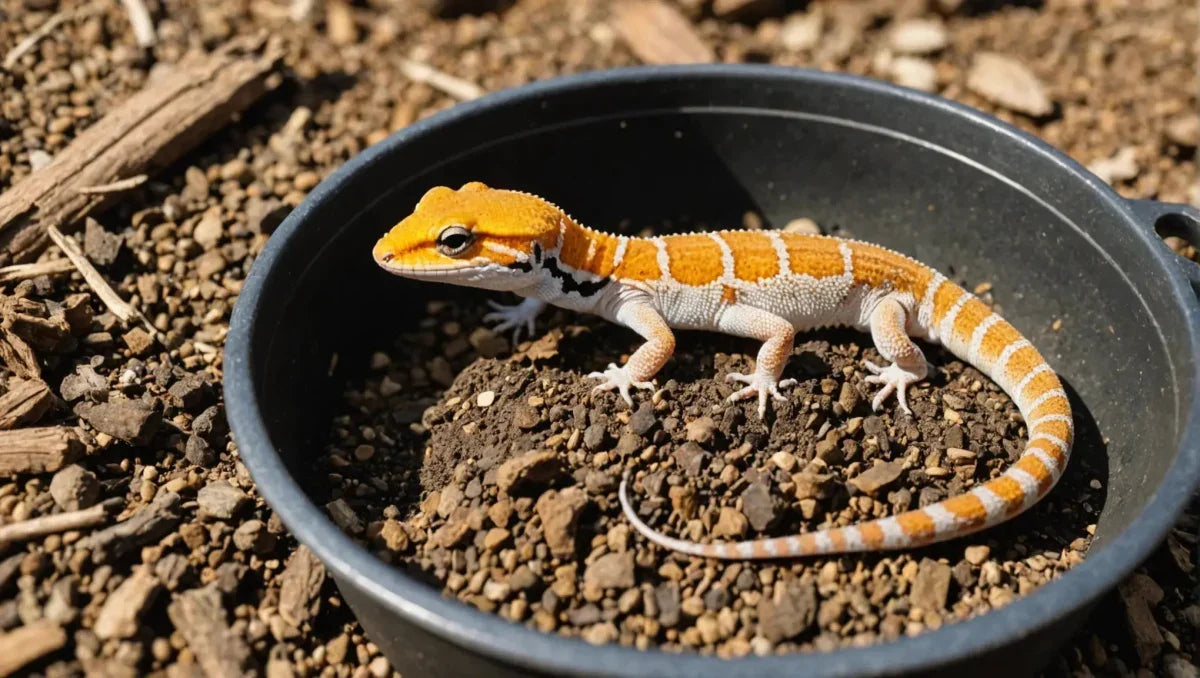 What does a leopard gecko need in a digging pan - Talis Us