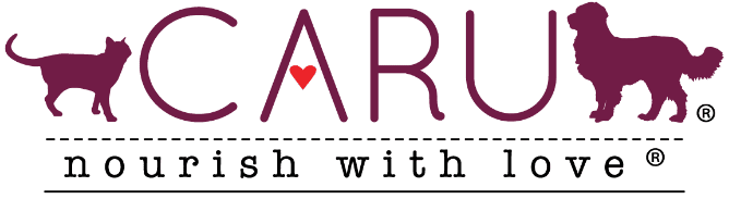 Caru pet food collection of functional stews and broths for dogs and cats made with human grade ingredients