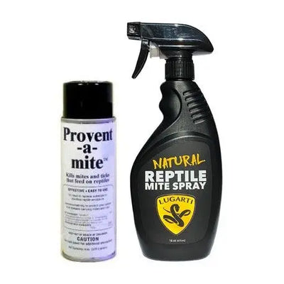 Provent-a-Mite & Natural Reptile Mite Spray Combo - 6 oz / 16 oz Provent-a-Mite