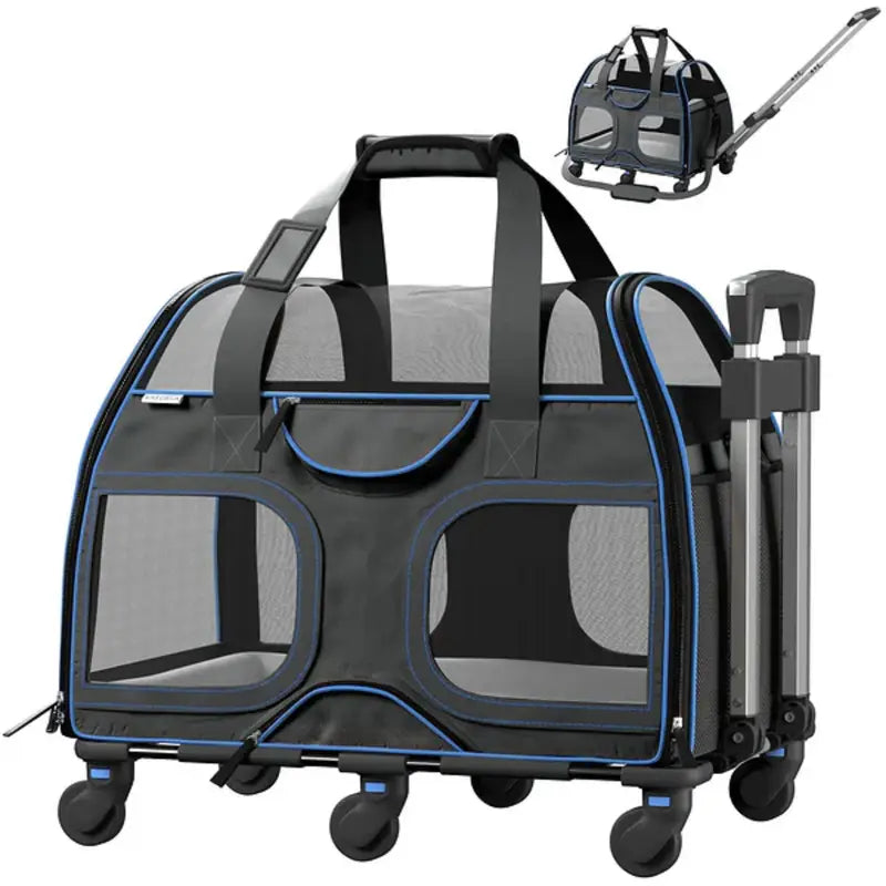 Katziela Airline Approved Wheeled Pet Carrier