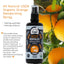 4-Legger Organic Orange Deodorizing Spray for Dogs, an organic dog deodorizing spray for a fresh scent