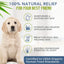 4-Legger organic hypoallergenic dog shampoo with natural ingredients for moisturizing dry skin