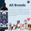 4-Legger Organic Lavender Dog Shampoo for all breeds, hypoallergenic and soothing for dry skin