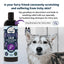 4-Legger organic lavender dog shampoo in a 16 oz bottle for soothing itchy skin relief