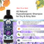 4-Legger 16 oz Organic Lavender Dog Shampoo for Dry and Itchy Skin with Natural Ingredients