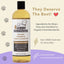4-Legger Organic Oatmeal Dog Shampoo with Lavender and Coconut Oil for Itchy Skin Relief