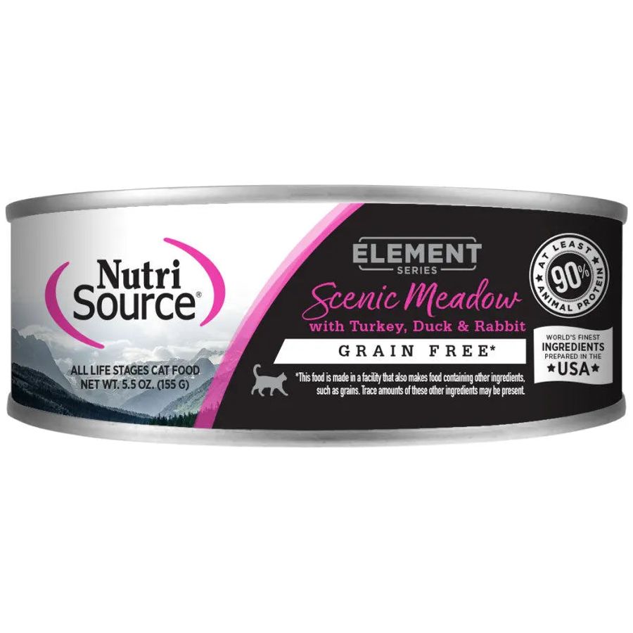 NutriSource Element Series Grain Free Canned Cat Food 12ea/5.5 oz NutriSource