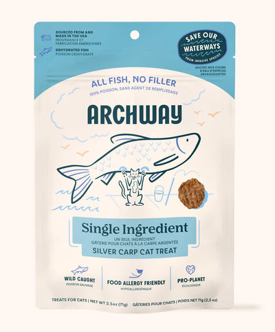 Archway Pet Silver Carp Protein Bites for Cats  2.5 oz Archway Pet