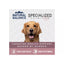 A smiling golden retriever appears on packaging for Natural Balance Specialized Nutrition Sensitive Skin & Stomach Formula Adult Salmon & Brown Rice Wet Dog Food, promoting targeted support for skin, coat, and digestive health.