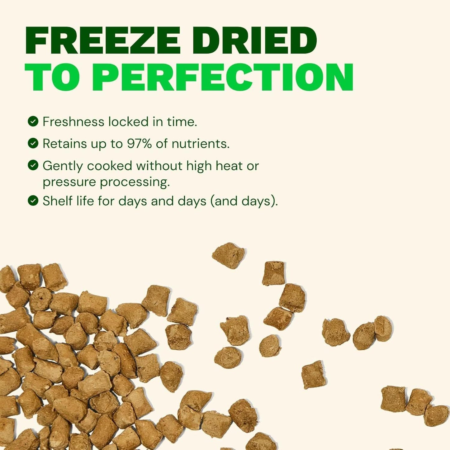 Get Joy Beef Recipe Human-Grade All Life Stages Freeze-Dried Raw Dog Food