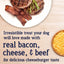 Stewart PuffPops Cheeseburger Recipe Freeze-Dried Dog Treats