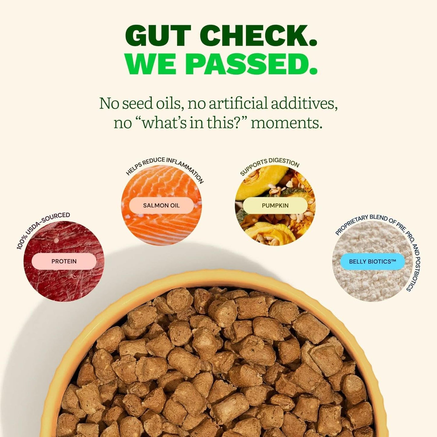 Get Joy Beef Recipe Human-Grade All Life Stages Freeze-Dried Raw Dog Food