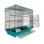 A & E Cages Happy Beaks 2-Tone Flat Top Bird Cage 26In X 14In X 23 in, 2 pk A&E Cage Company