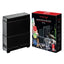The AquaTop Aquatop Terratop Aquatic Reptile Tank Filter Clean Water and Healthier Pets (model TFI-10) in black is shown beside its box, which features images, product details, and a photo of the 3-stage filtration with turtles and frogs.