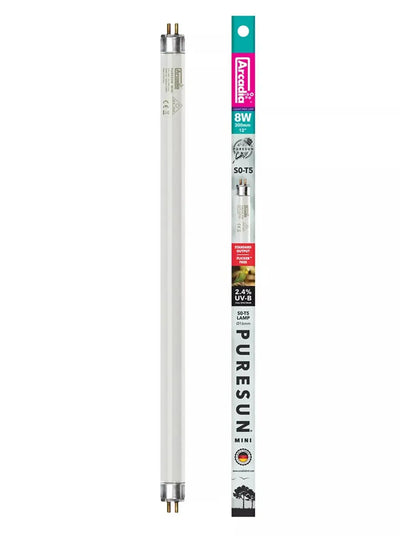 Arcadia PureSun Bird Mini Bulb 8W - Full-Spectrum UV-B Lamp for Birds Arcadia bird