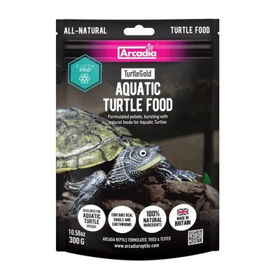 Arcadia TurtleGold Aquatic Turtle Food 10.58 Oz Arcadia