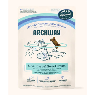 Archway Pet Silver Carp & Sweet Potato Dog Treats 5 oz Archway Pet