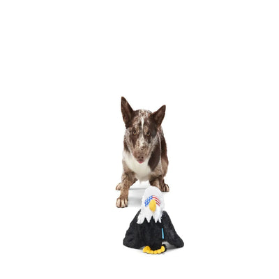 BARK Bold Eagle Fourth Of July American Plush Dog Toy BARK