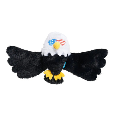 BARK Bold Eagle Fourth Of July American Plush Dog Toy BARK
