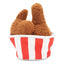 BARK Bucket O' Fried Licken Chicken Plush Dog Toy BARK