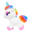 BARK Hay Girl Unicorn Plush Dog Toy BARK