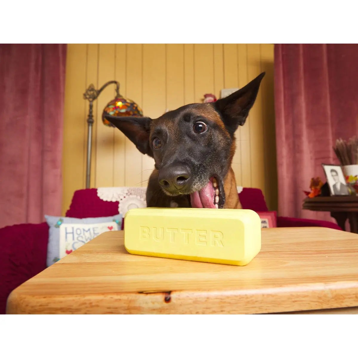 BARK Pass the Butter Super Chewer Dog Toy BARK