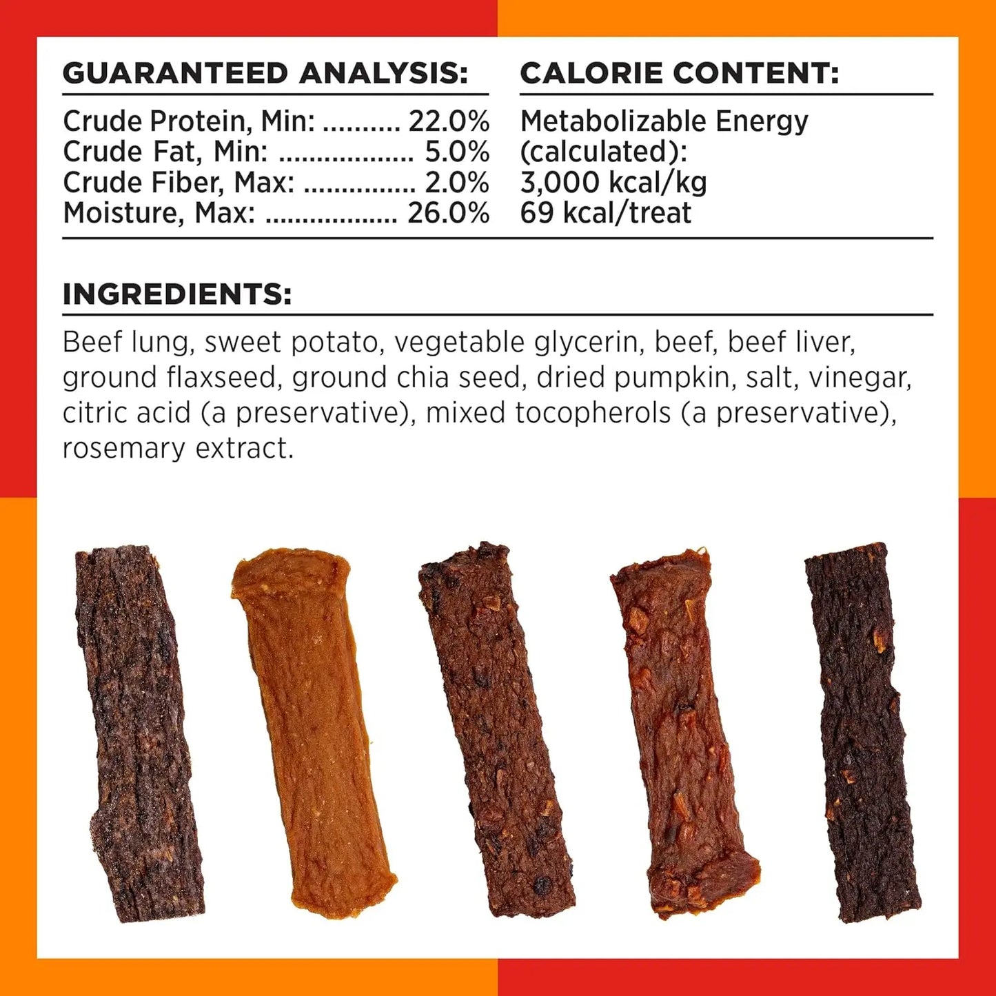 BIXBI Skin & Coat Beef Jerky Dog Treats BIXBI