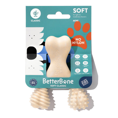 BetterBone Soft Classic Dog Chew Toy