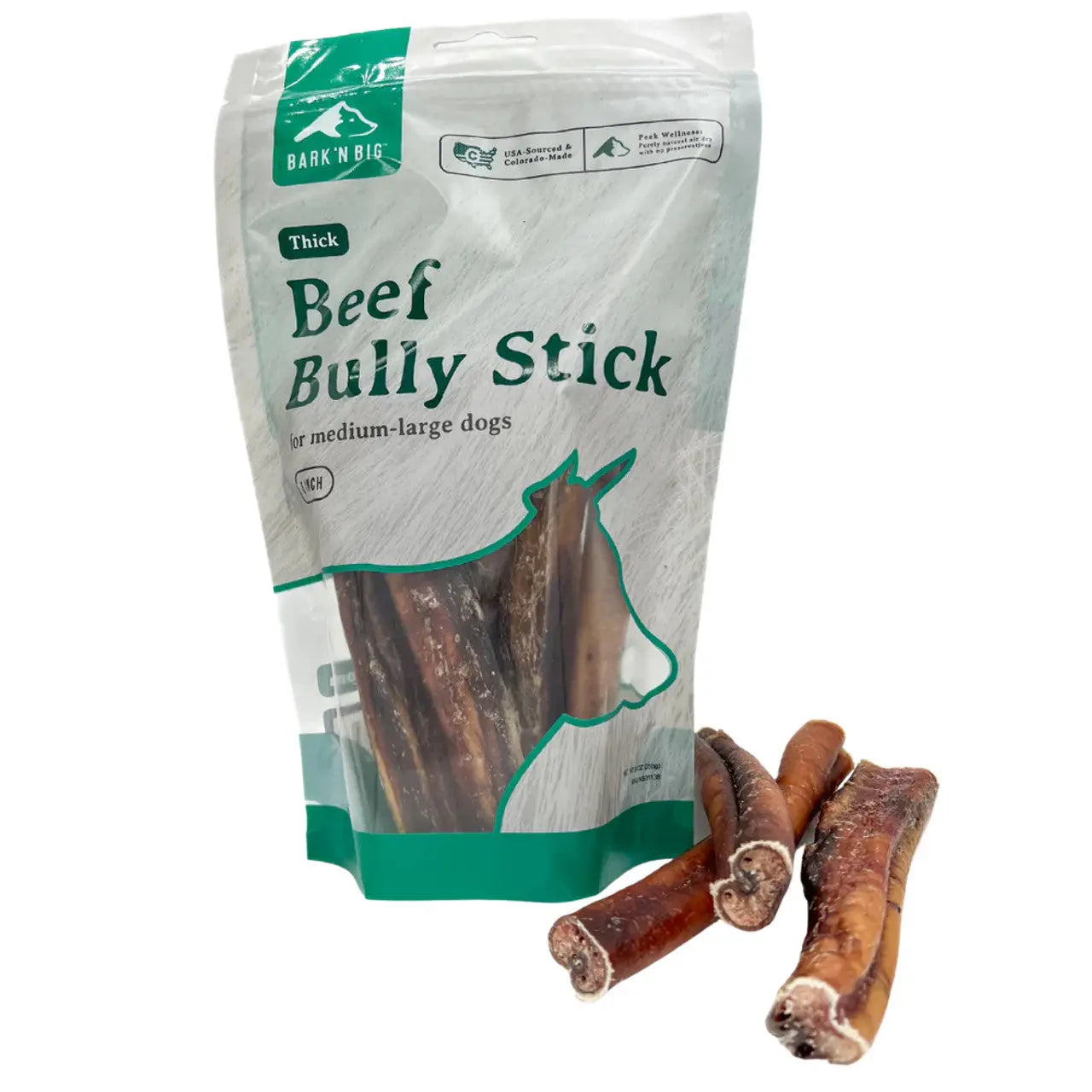 BarkNBig Beef Bully Stick Dog Treats BarknBig