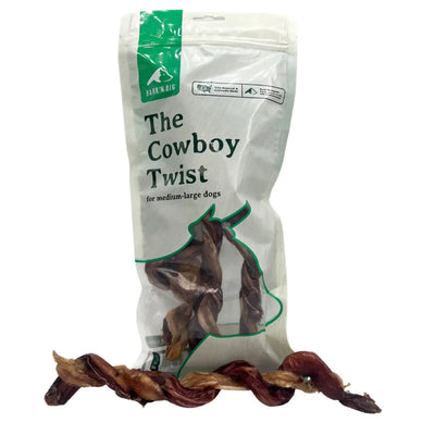 BarkNBig CowBoy Twist Dog Treats BarknBig