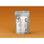 A silver resealable pouch labeled Bonapet Pb N Nana Organic Peanut Butter & Banana Dog Cookies 5 oz by Bonapet Treat, featuring dog bone treats and highlighting 100% natural, simply dehydrated Healthy Dog Snacks.