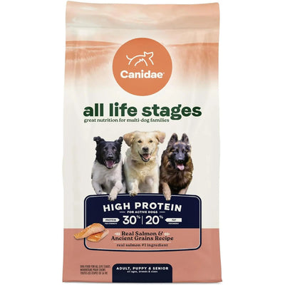 CANIDAE All Life Stages Real Salmon & Ancient Grains Dry Dog Food CANIDAE