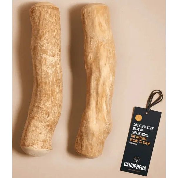 CANOPHERA All Natural Coffee Wood Chew for Dogs CANOPHERA