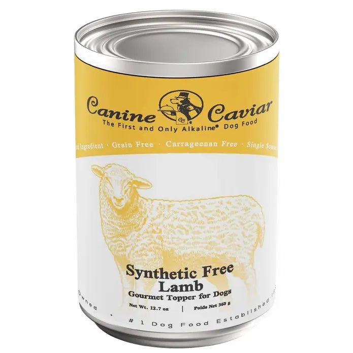 Canine Caviar Synthetic Free Lamb Wet Dog Food 12 / 12.7 oz Canine Caviar