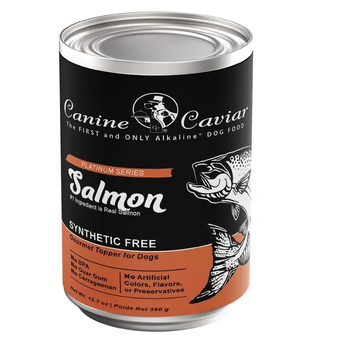 Canine Caviar Synthetic Free Salmon Wet Dog Food Canine Caviar