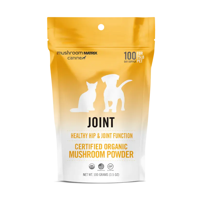 Canine Matrix Joint Dog Supplement 200g Mushroom Matrix