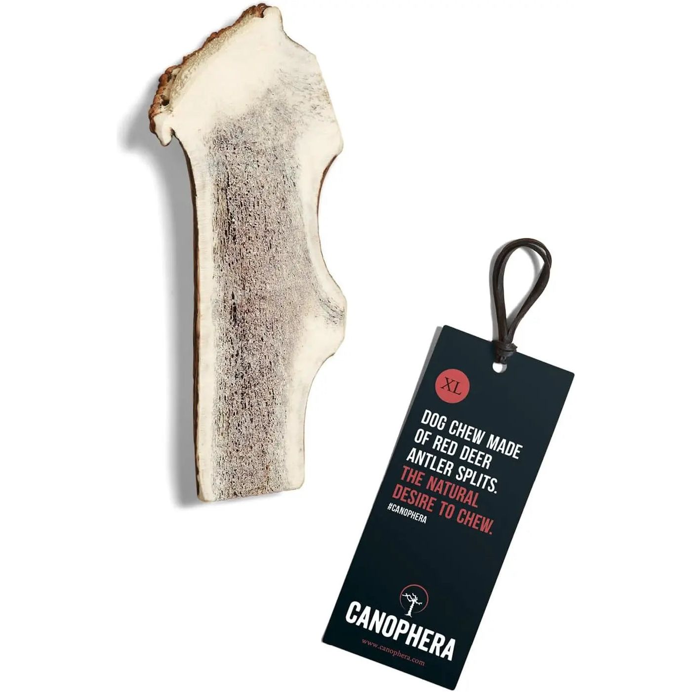 Canophera Split Red Deer Antler for Dogs CANOPHERA